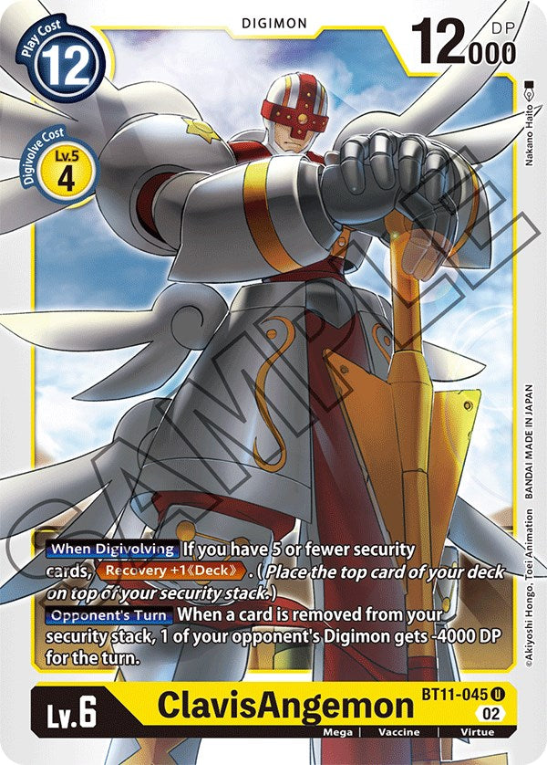 ClavisAngemon [BT11-045] [Dimensional Phase] | Arkham Games and Comics