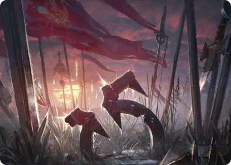 Field of Ruin Art Card [Innistrad: Midnight Hunt Art Series] | Arkham Games and Comics