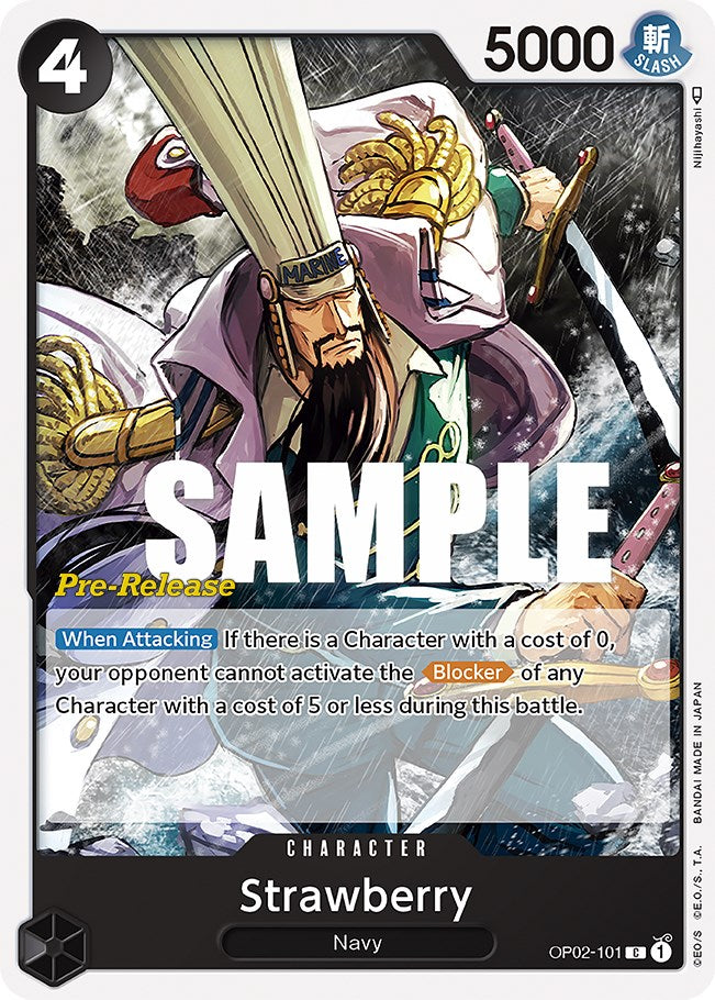Strawberry [Paramount War Pre-Release Cards] | Arkham Games and Comics
