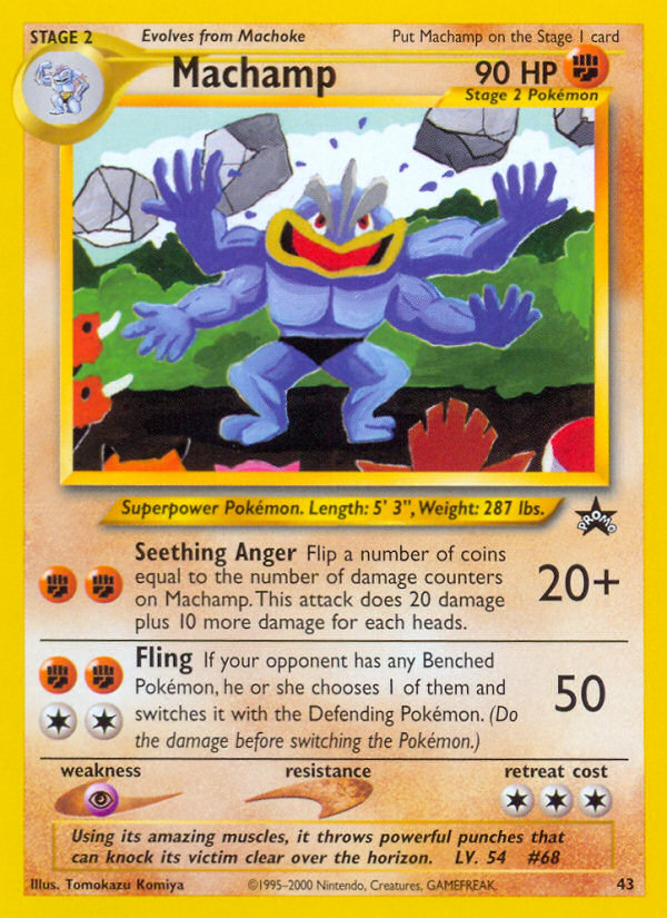 Machamp (43) [Wizards of the Coast: Black Star Promos] | Arkham Games and Comics