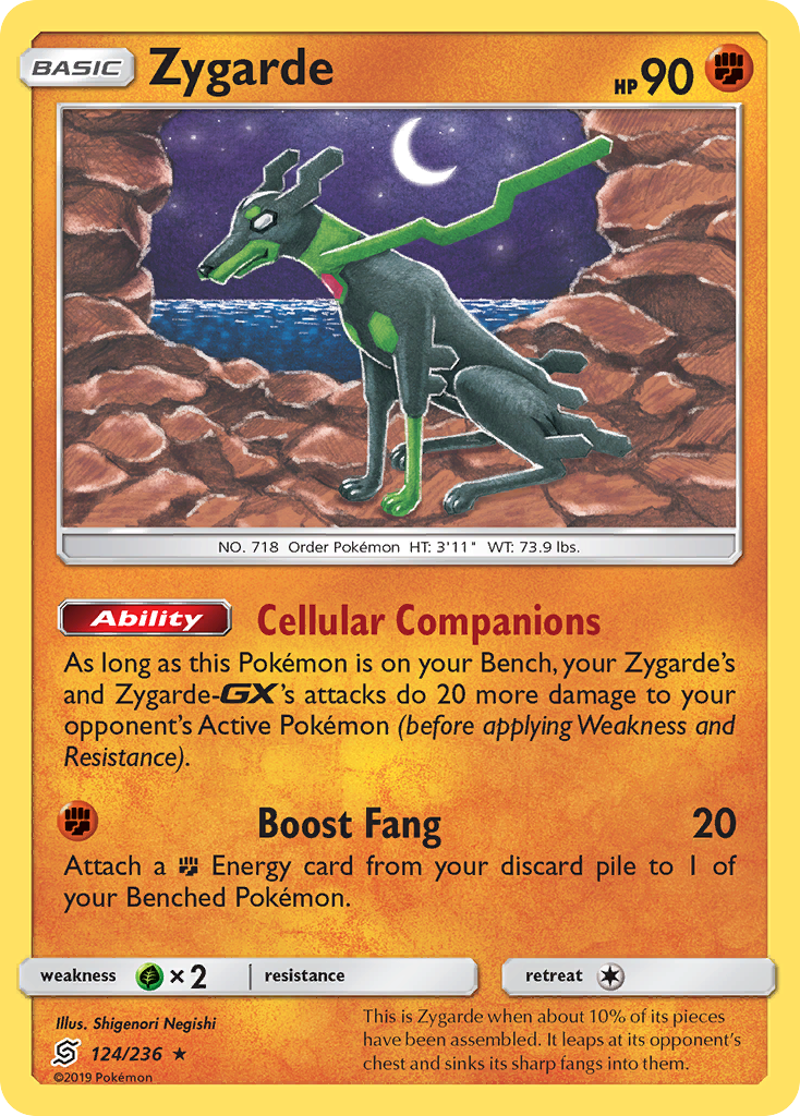 Zygarde (124/236) [Sun & Moon: Unified Minds] | Arkham Games and Comics