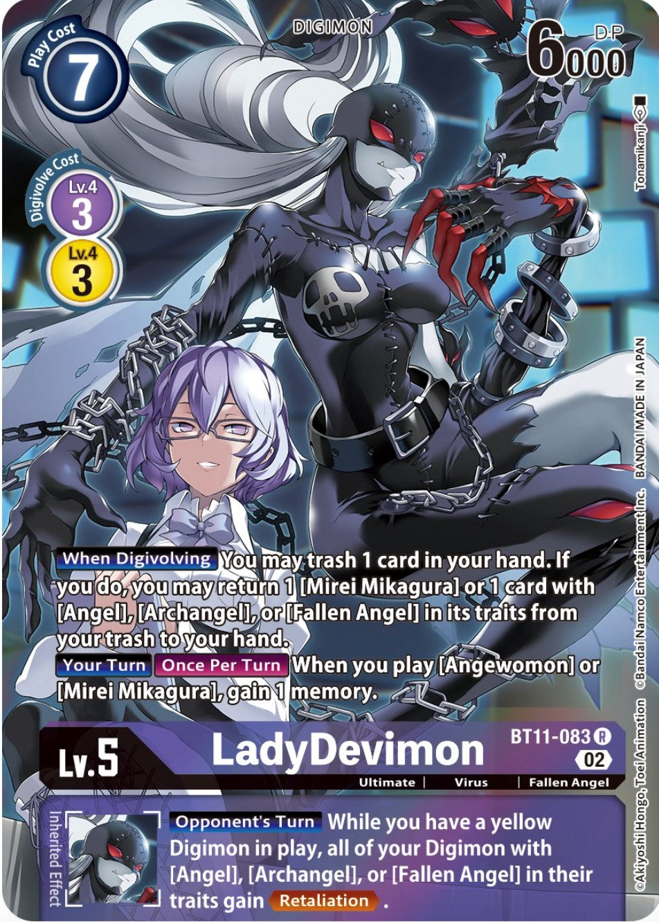 LadyDevimon [BT11-083] (Alternate Art) [Dimensional Phase] | Arkham Games and Comics