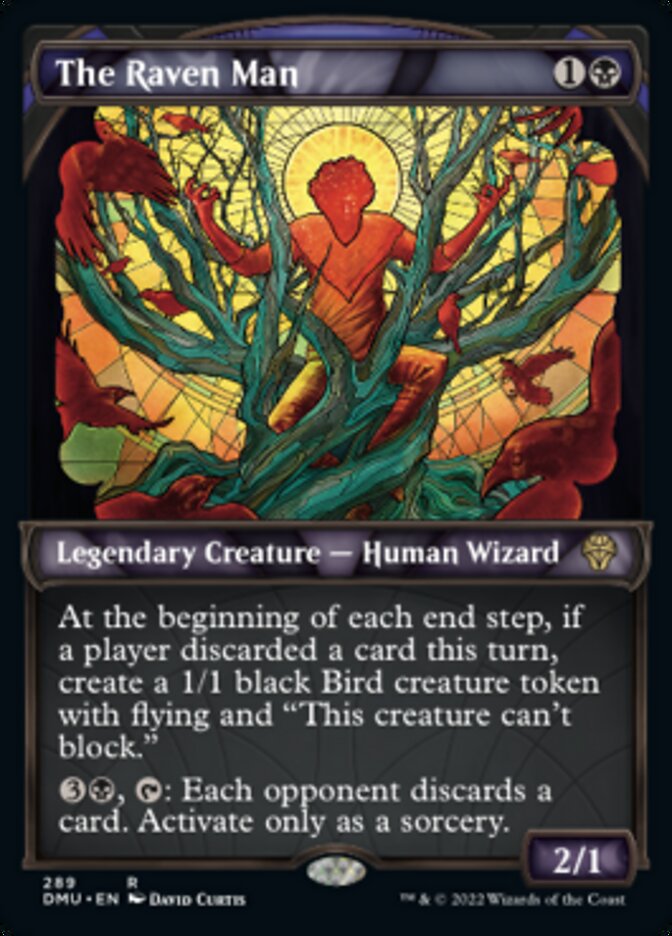 The Raven Man (Showcase) [Dominaria United] | Arkham Games and Comics