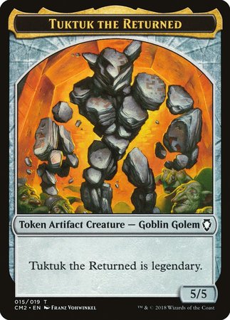 Tuktuk the Returned Token [Commander Anthology Volume II Tokens] | Arkham Games and Comics