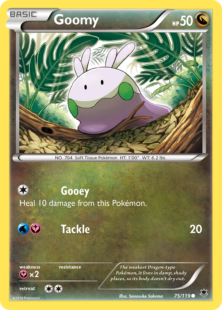 Goomy (75/119) [XY: Phantom Forces] | Arkham Games and Comics