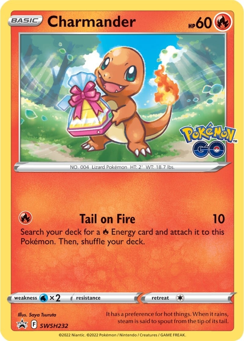 Charmander (SWSH232) [Sword & Shield: Black Star Promos] | Arkham Games and Comics