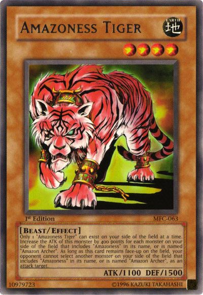 Amazoness Tiger [MFC-063] Rare | Arkham Games and Comics