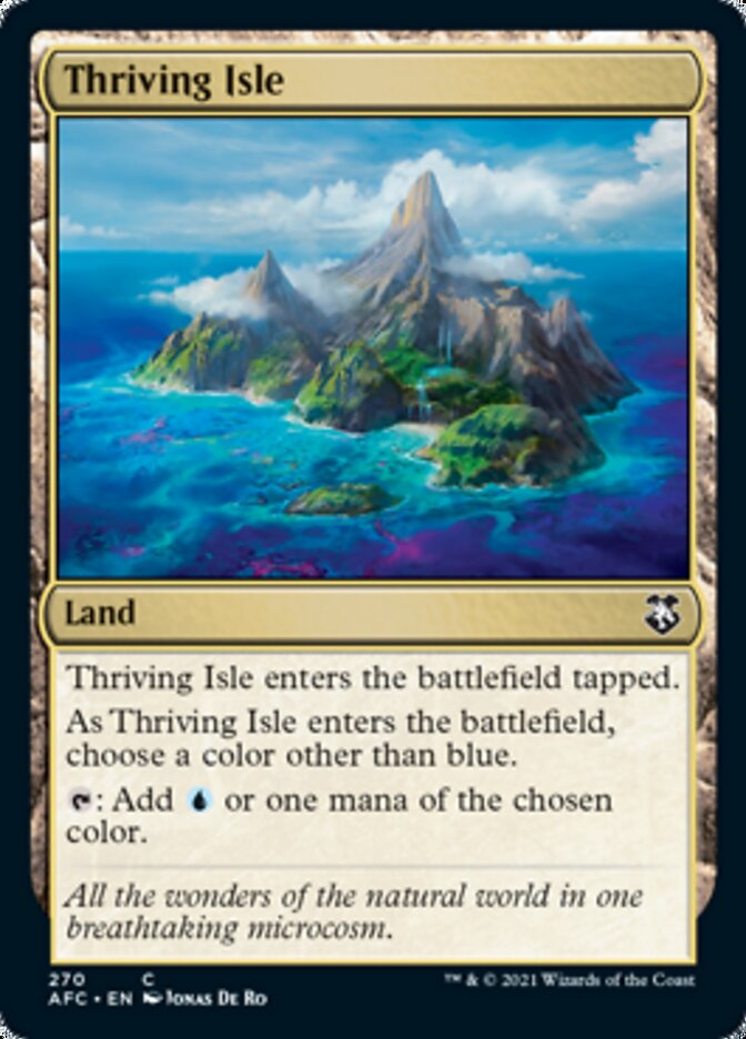Thriving Isle [Dungeons & Dragons: Adventures in the Forgotten Realms Commander] | Arkham Games and Comics