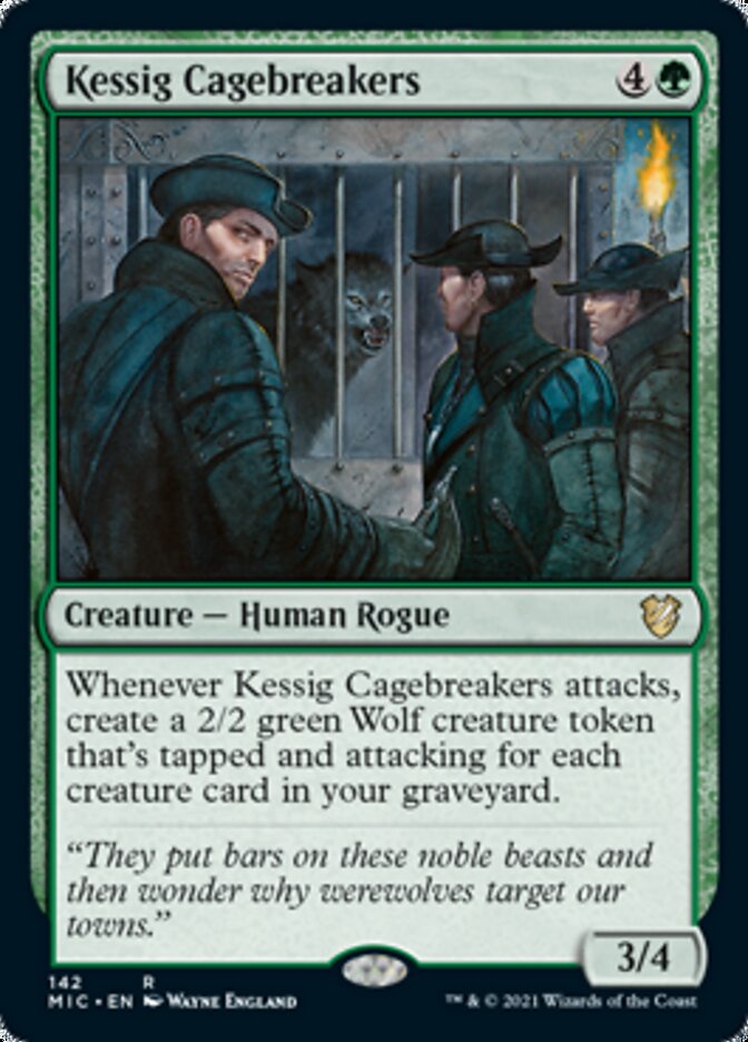 Kessig Cagebreakers [Innistrad: Midnight Hunt Commander] | Arkham Games and Comics
