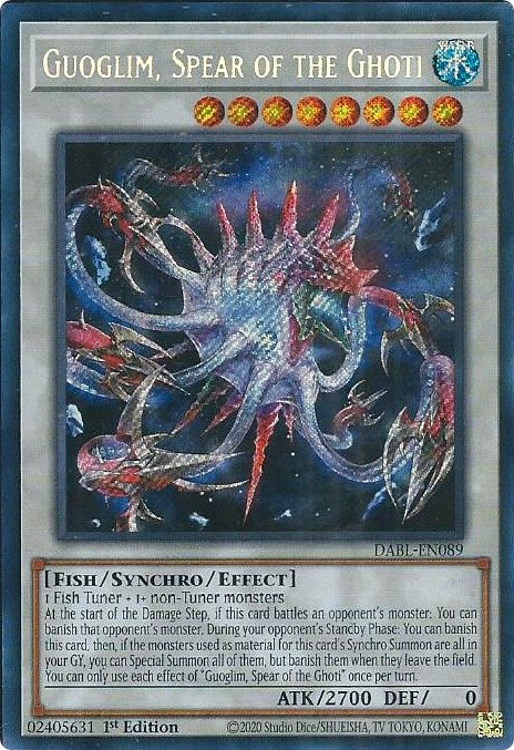 Guoglim, Spear of the Ghoti [DABL-EN089] Secret Rare | Arkham Games and Comics