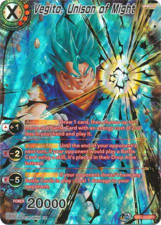 Vegito, Unison of Might (SPR) (BT10-003) [Rise of the Unison Warrior 2nd Edition] | Arkham Games and Comics