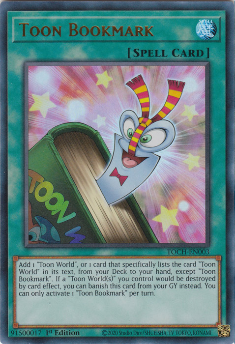Toon Bookmark [TOCH-EN003] Ultra Rare | Arkham Games and Comics