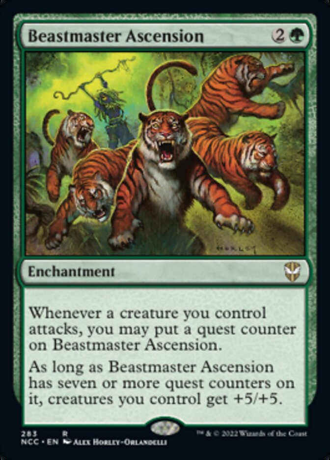 Beastmaster Ascension [Streets of New Capenna Commander] | Arkham Games and Comics