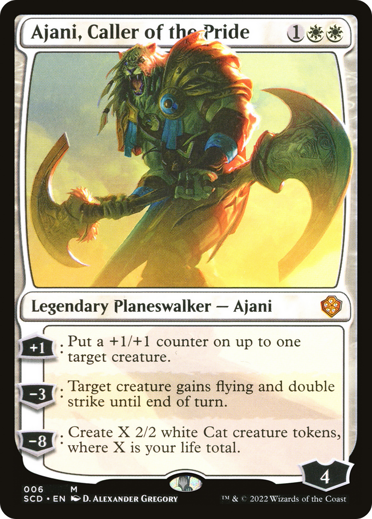 Ajani, Caller of the Pride [Starter Commander Decks] | Arkham Games and Comics