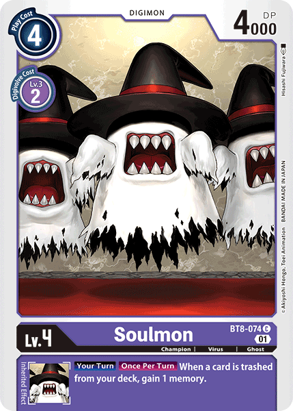 Soulmon [BT8-074] [New Awakening] | Arkham Games and Comics