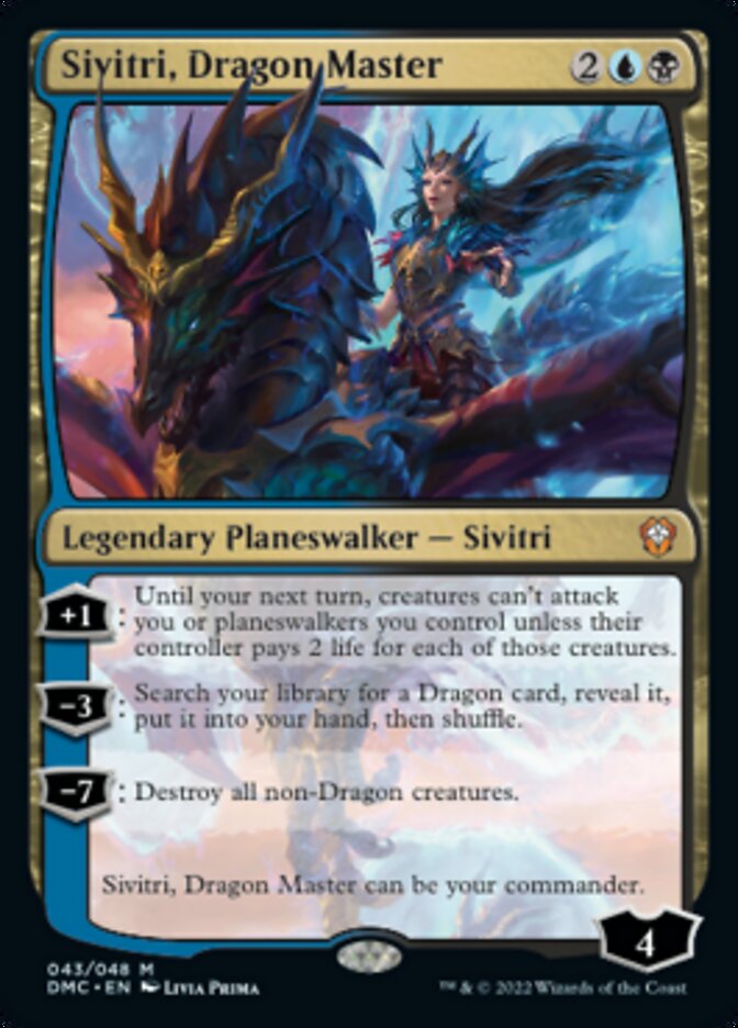 Sivitri, Dragon Master [Dominaria United Commander] | Arkham Games and Comics