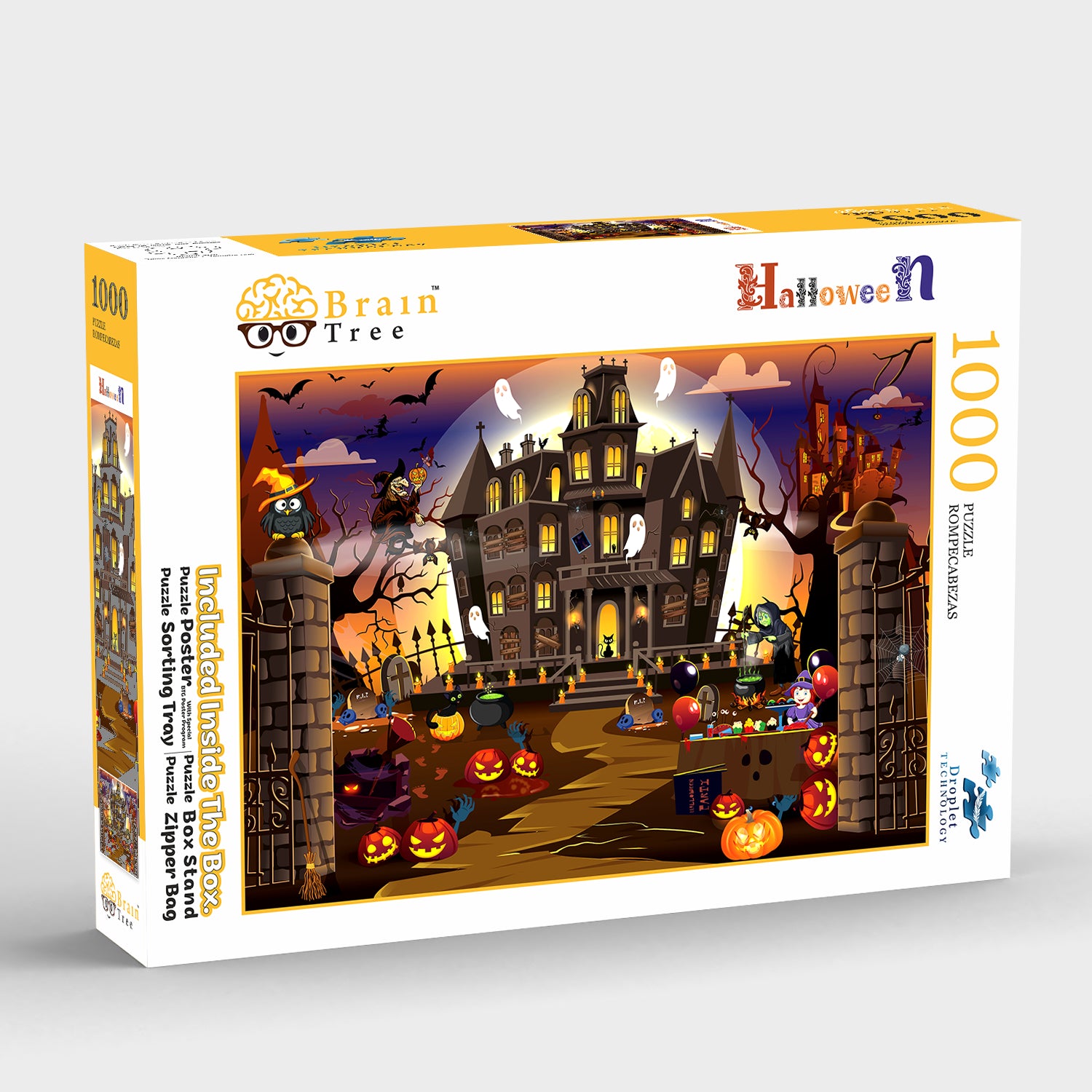 Halloween House 1000pc Puzzle | Arkham Games and Comics