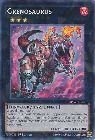 Grenosaurus [BP03-EN116] Shatterfoil Rare | Arkham Games and Comics