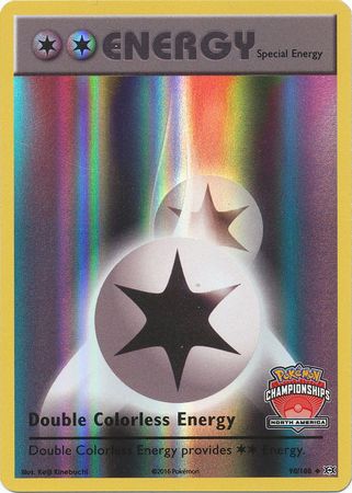 Double Colorless Energy (90/108) (NA International Championship Promo) [XY: Evolutions] | Arkham Games and Comics
