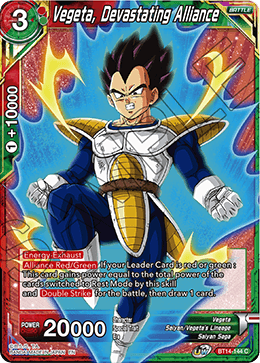 Vegeta, Devastating Alliance (BT14-144) [Cross Spirits] | Arkham Games and Comics