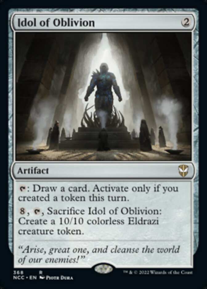Idol of Oblivion [Streets of New Capenna Commander] | Arkham Games and Comics