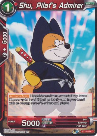 Shu, Pilaf's Admirer (BT10-021) [Rise of the Unison Warrior 2nd Edition] | Arkham Games and Comics