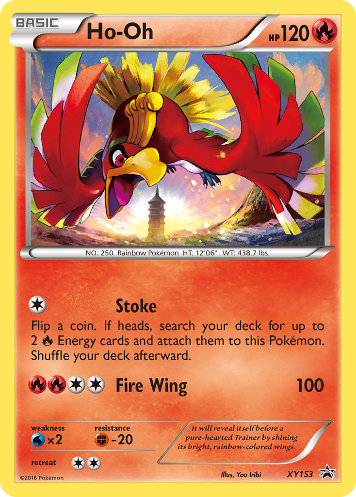 Ho-Oh (XY153) [XY: Black Star Promos] | Arkham Games and Comics