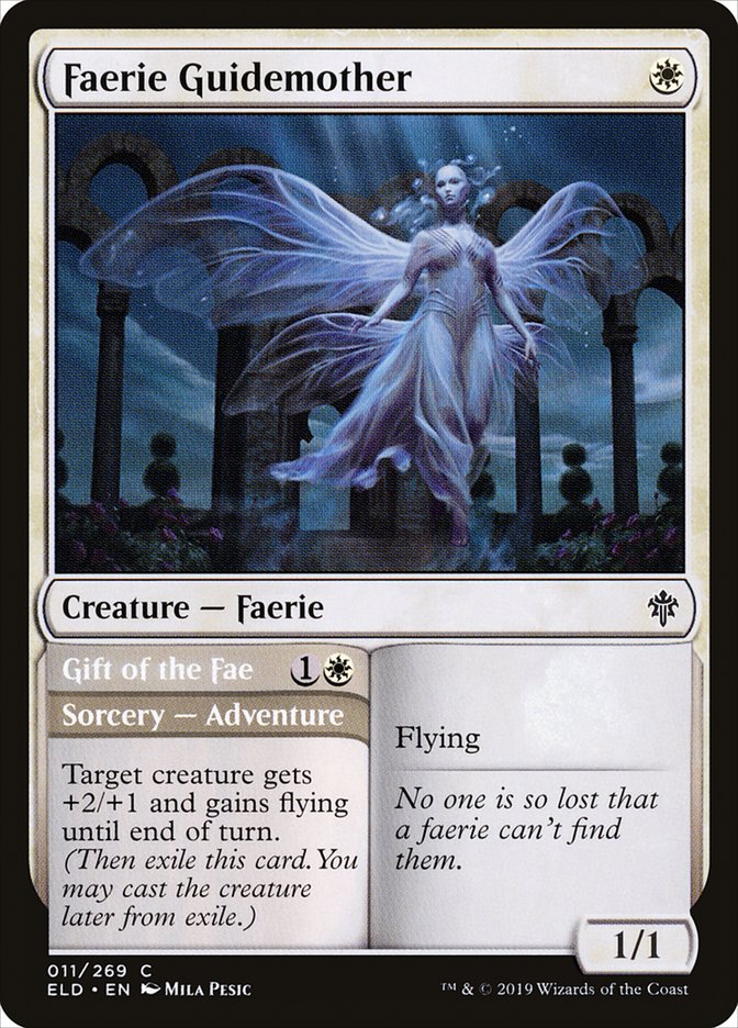 Faerie Guidemother // Gift of the Fae [Throne of Eldraine] | Arkham Games and Comics