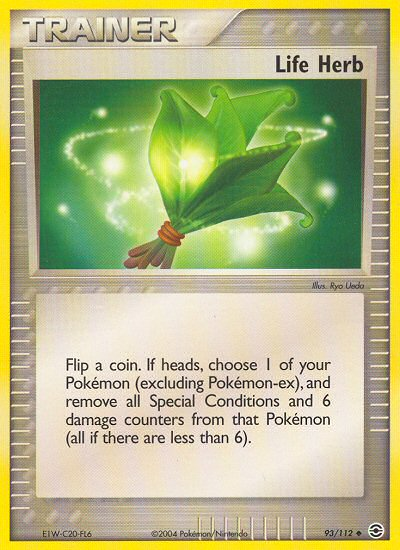 Life Herb (93/112) [EX: FireRed & LeafGreen] | Arkham Games and Comics