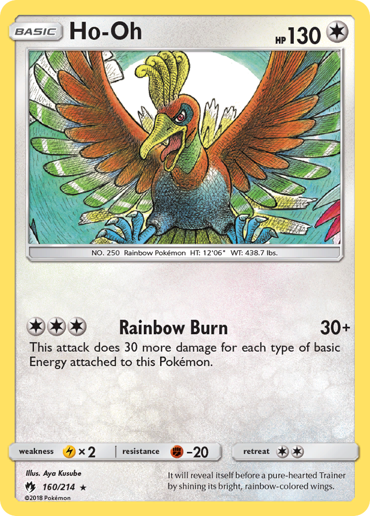 Ho-Oh (160/214) [Sun & Moon: Lost Thunder] | Arkham Games and Comics