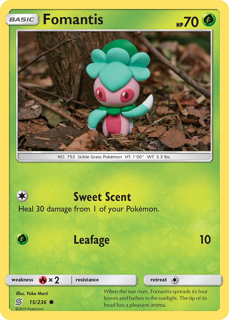 Fomantis (15/236) [Sun & Moon: Unified Minds] | Arkham Games and Comics