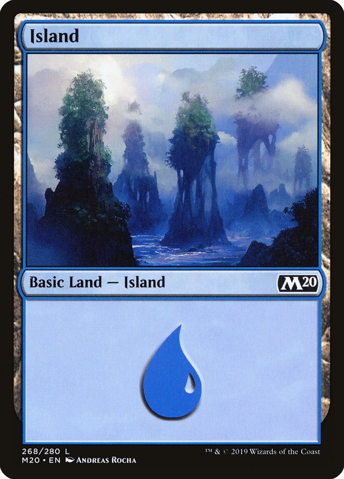 Island (#268) [Core Set 2020] | Arkham Games and Comics