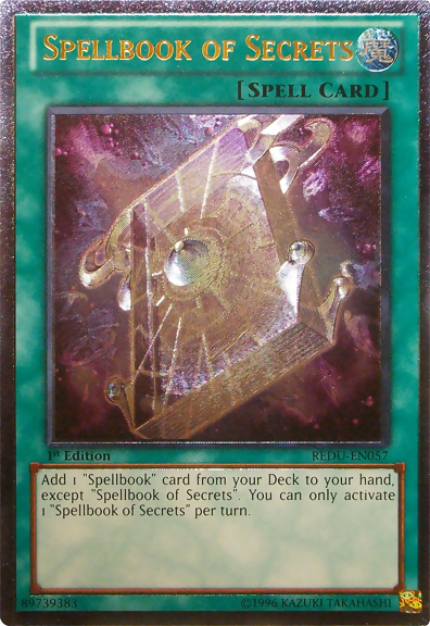 Spellbook of Secrets [REDU-EN057] Ultimate Rare | Arkham Games and Comics
