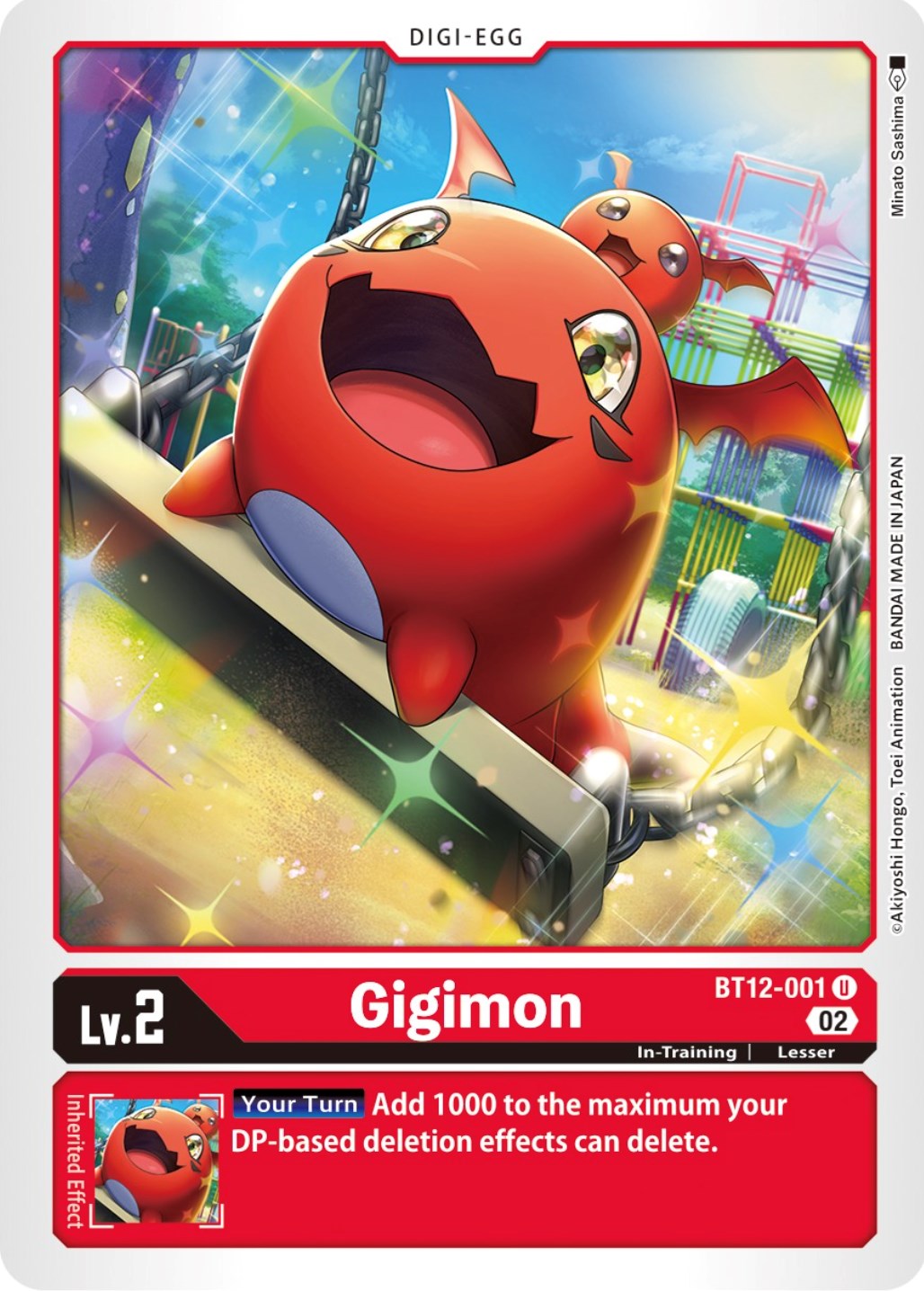 Gigimon [BT12-001] [Across Time] | Arkham Games and Comics