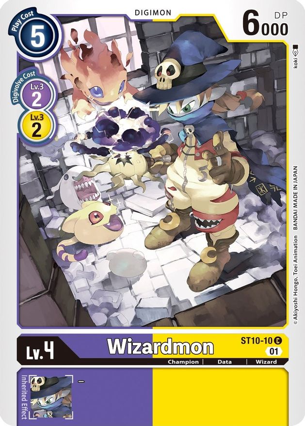Wizardmon [ST10-10] [Starter Deck: Parallel World Tactician] | Arkham Games and Comics
