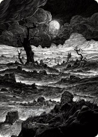 Plains 1 Art Card [Innistrad: Crimson Vow Art Series] | Arkham Games and Comics