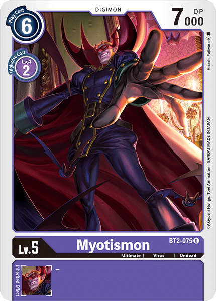 Myotismon [BT2-075] [Release Special Booster Ver.1.0] | Arkham Games and Comics