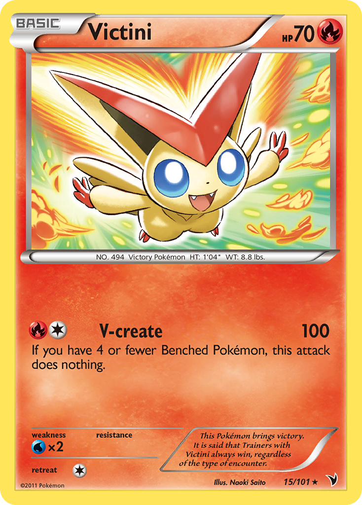 Victini (15/101) [Black & White: Noble Victories] | Arkham Games and Comics