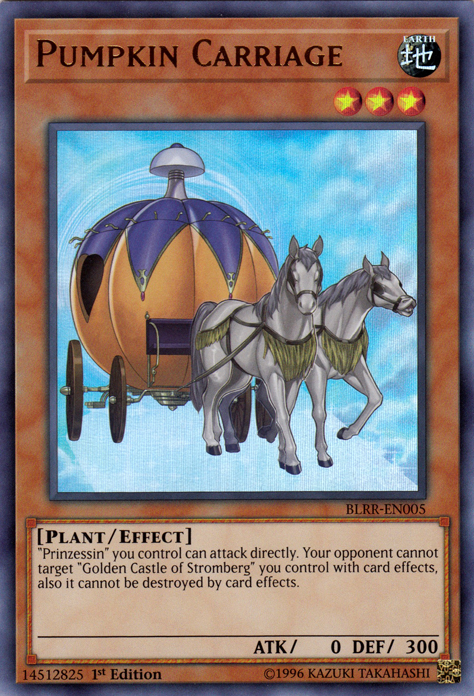 Pumpkin Carriage [BLRR-EN005] Ultra Rare | Arkham Games and Comics