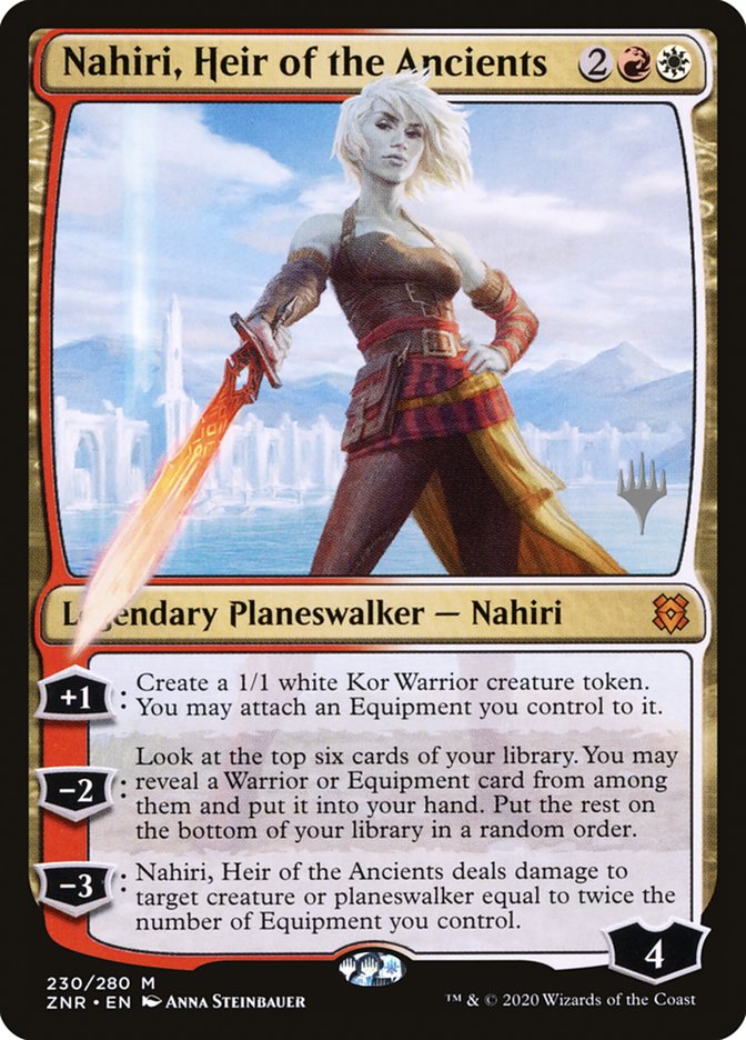 Nahiri, Heir of the Ancients (Promo Pack) [Zendikar Rising Promos] | Arkham Games and Comics