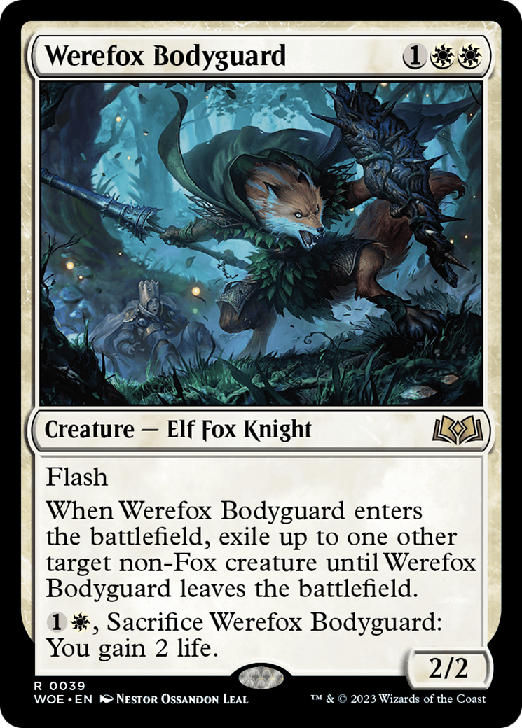 Werefox Bodyguard [Wilds of Eldraine] | Arkham Games and Comics