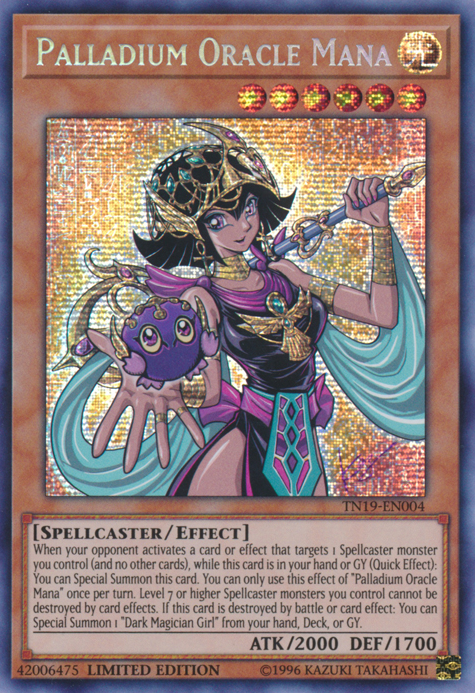 Palladium Oracle Mana [TN19-EN004] Prismatic Secret Rare | Arkham Games and Comics