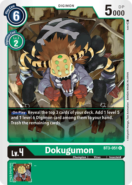 Dokugumon [BT3-051] [Release Special Booster Ver.1.5] | Arkham Games and Comics