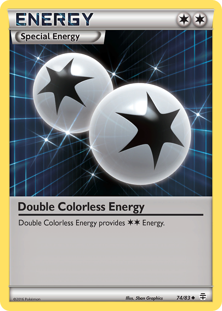 Double Colorless Energy (74/83) [XY: Generations] | Arkham Games and Comics