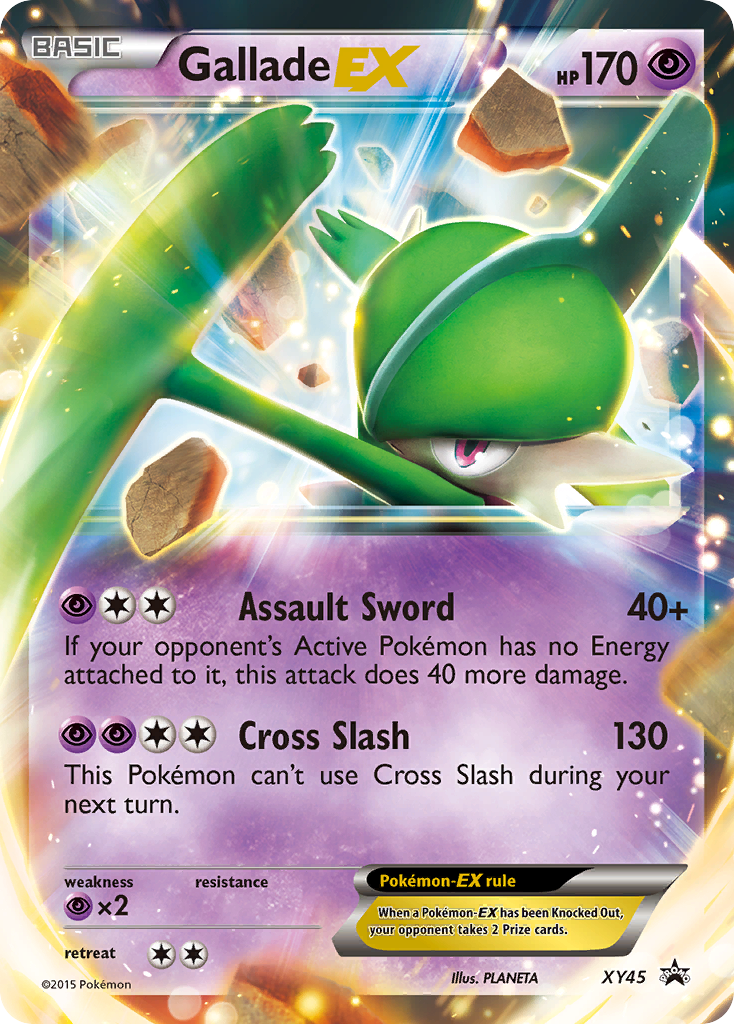 Gallade EX (XY45) [XY: Black Star Promos] | Arkham Games and Comics