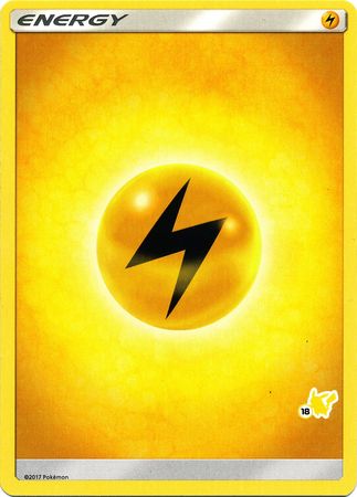 Lightning Energy (Pikachu Stamp #18) [Battle Academy 2020] | Arkham Games and Comics