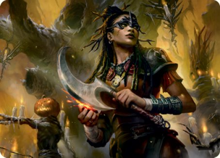 Harvesttide Sentry Art Card [Innistrad: Midnight Hunt Art Series] | Arkham Games and Comics
