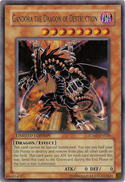 Gandora the Dragon of Destruction [JUMP-EN028] Ultra Rare | Arkham Games and Comics