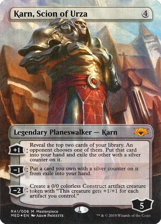 Karn, Scion of Urza [Mythic Edition] | Arkham Games and Comics