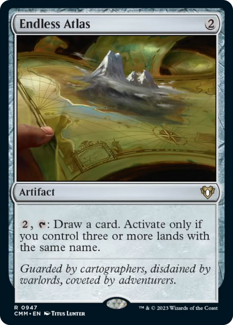 Endless Atlas [Commander Masters] | Arkham Games and Comics
